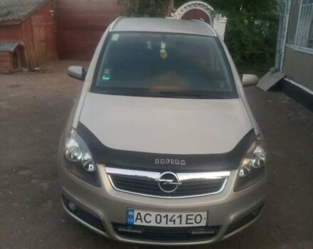 Серый Опель Зафира, объемом двигателя 1.8 л и пробегом 273 тыс. км за 5100 $, фото 4 на Automoto.ua