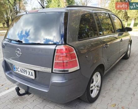 Серый Опель Зафира, объемом двигателя 2.2 л и пробегом 280 тыс. км за 4999 $, фото 14 на Automoto.ua