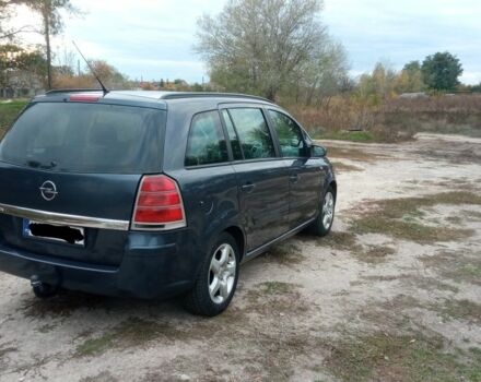 Сірий Опель Зафіра, об'ємом двигуна 1.9 л та пробігом 200 тис. км за 2800 $, фото 2 на Automoto.ua