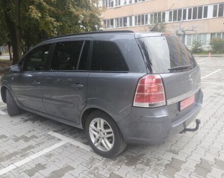 Серый Опель Зафира, объемом двигателя 2.2 л и пробегом 280 тыс. км за 5700 $, фото 11 на Automoto.ua