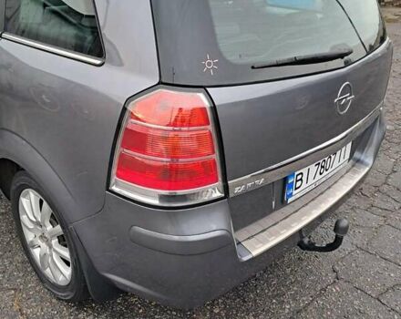 Серый Опель Зафира, объемом двигателя 1.8 л и пробегом 169 тыс. км за 7500 $, фото 16 на Automoto.ua