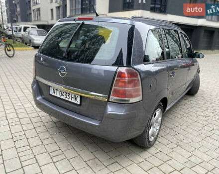 Сірий Опель Зафіра, об'ємом двигуна 1.9 л та пробігом 317 тис. км за 4799 $, фото 13 на Automoto.ua