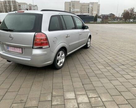 Серый Опель Зафира, объемом двигателя 1.6 л и пробегом 210 тыс. км за 5500 $, фото 5 на Automoto.ua