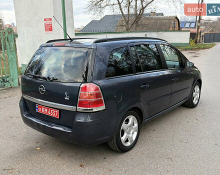 Серый Опель Зафира, объемом двигателя 1.8 л и пробегом 196 тыс. км за 5490 $, фото 8 на Automoto.ua