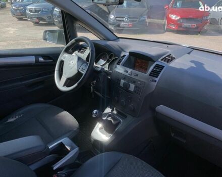 Сірий Опель Зафіра, об'ємом двигуна 1.8 л та пробігом 197 тис. км за 7190 $, фото 18 на Automoto.ua