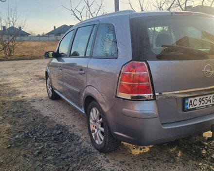 Сірий Опель Зафіра, об'ємом двигуна 1.91 л та пробігом 335 тис. км за 5300 $, фото 8 на Automoto.ua