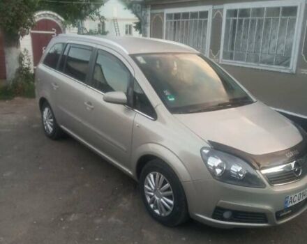Серый Опель Зафира, объемом двигателя 1.8 л и пробегом 273 тыс. км за 5100 $, фото 1 на Automoto.ua