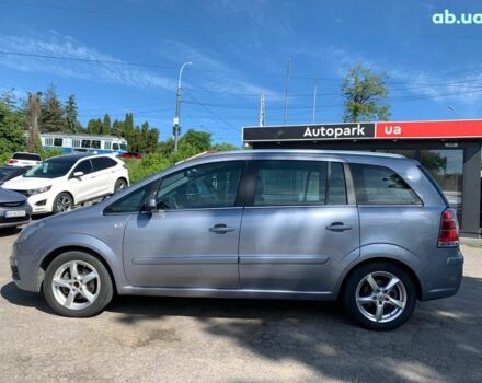 Сірий Опель Зафіра, об'ємом двигуна 1.8 л та пробігом 197 тис. км за 7190 $, фото 7 на Automoto.ua