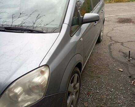 Серый Опель Зафира, объемом двигателя 1.91 л и пробегом 341 тыс. км за 4750 $, фото 11 на Automoto.ua