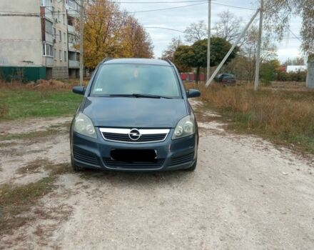 Сірий Опель Зафіра, об'ємом двигуна 1.9 л та пробігом 200 тис. км за 2800 $, фото 1 на Automoto.ua
