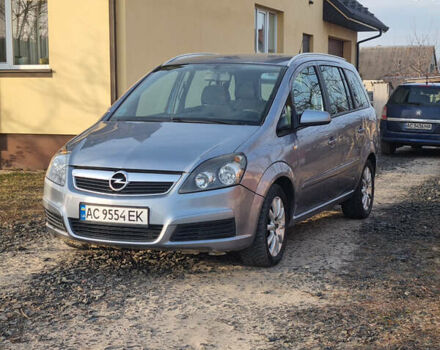Сірий Опель Зафіра, об'ємом двигуна 1.91 л та пробігом 335 тис. км за 5300 $, фото 1 на Automoto.ua