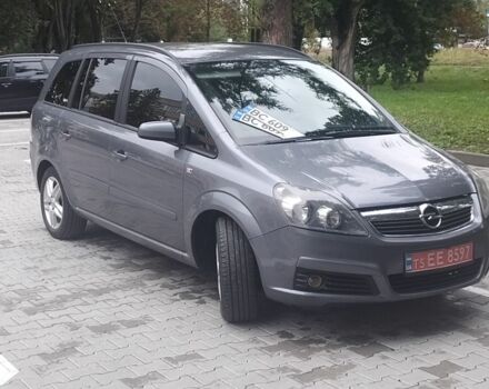 Серый Опель Зафира, объемом двигателя 2.2 л и пробегом 280 тыс. км за 5700 $, фото 5 на Automoto.ua