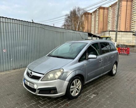Серый Опель Зафира, объемом двигателя 1.9 л и пробегом 340 тыс. км за 2299 $, фото 10 на Automoto.ua