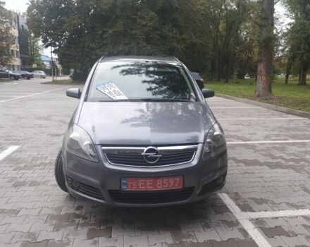 Серый Опель Зафира, объемом двигателя 2.2 л и пробегом 280 тыс. км за 5700 $, фото 7 на Automoto.ua