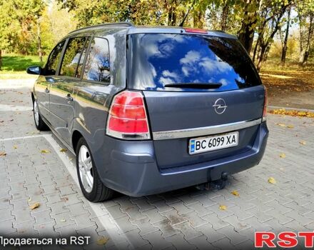 Серый Опель Зафира, объемом двигателя 2.2 л и пробегом 279 тыс. км за 6000 $, фото 6 на Automoto.ua
