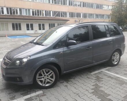 Серый Опель Зафира, объемом двигателя 2.2 л и пробегом 280 тыс. км за 5700 $, фото 12 на Automoto.ua