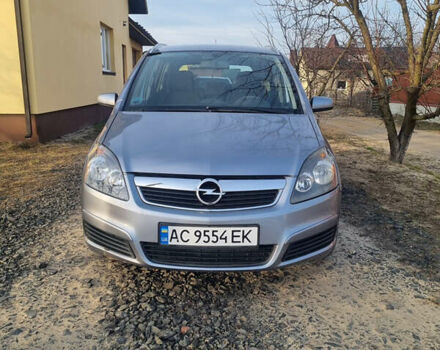 Сірий Опель Зафіра, об'ємом двигуна 1.91 л та пробігом 335 тис. км за 5300 $, фото 7 на Automoto.ua