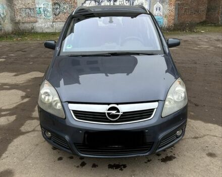 Сірий Опель Зафіра, об'ємом двигуна 1.9 л та пробігом 306 тис. км за 2300 $, фото 12 на Automoto.ua