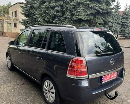 Серый Опель Зафира, объемом двигателя 1.6 л и пробегом 184 тыс. км за 6200 $, фото 9 на Automoto.ua