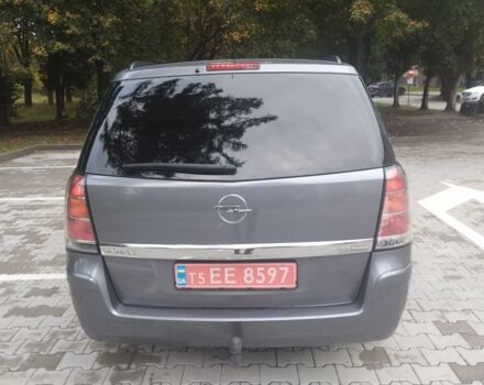 Серый Опель Зафира, объемом двигателя 2.2 л и пробегом 279 тыс. км за 4999 $, фото 5 на Automoto.ua