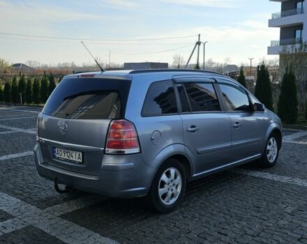 Серый Опель Зафира, объемом двигателя 1.6 л и пробегом 287 тыс. км за 4500 $, фото 3 на Automoto.ua