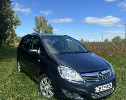 Серый Опель Зафира, объемом двигателя 1.6 л и пробегом 183 тыс. км за 5500 $, фото 1 на Automoto.ua
