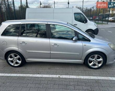 Серый Опель Зафира, объемом двигателя 1.69 л и пробегом 272 тыс. км за 5800 $, фото 17 на Automoto.ua