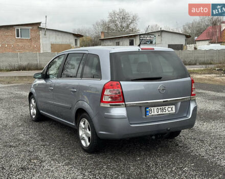 Серый Опель Зафира, объемом двигателя 1.91 л и пробегом 176 тыс. км за 6500 $, фото 2 на Automoto.ua