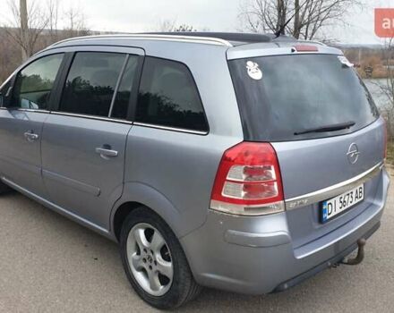 Серый Опель Зафира, объемом двигателя 1.69 л и пробегом 294 тыс. км за 6300 $, фото 5 на Automoto.ua