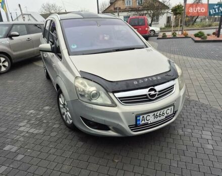 Сірий Опель Зафіра, об'ємом двигуна 1.91 л та пробігом 288 тис. км за 6300 $, фото 1 на Automoto.ua