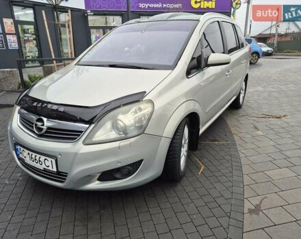 Сірий Опель Зафіра, об'ємом двигуна 1.91 л та пробігом 288 тис. км за 6300 $, фото 3 на Automoto.ua