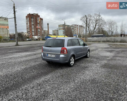 Серый Опель Зафира, объемом двигателя 1.91 л и пробегом 176 тыс. км за 6500 $, фото 11 на Automoto.ua