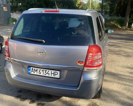 Серый Опель Зафира, объемом двигателя 1.8 л и пробегом 242 тыс. км за 5900 $, фото 19 на Automoto.ua