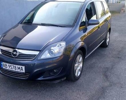 Серый Опель Зафира, объемом двигателя 1.8 л и пробегом 190 тыс. км за 6700 $, фото 7 на Automoto.ua