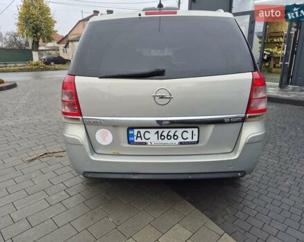 Сірий Опель Зафіра, об'ємом двигуна 1.91 л та пробігом 288 тис. км за 6300 $, фото 7 на Automoto.ua