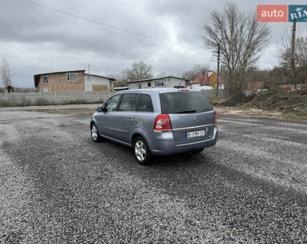 Серый Опель Зафира, объемом двигателя 1.91 л и пробегом 176 тыс. км за 6500 $, фото 10 на Automoto.ua