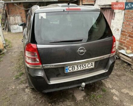 Серый Опель Зафира, объемом двигателя 1.7 л и пробегом 287 тыс. км за 6300 $, фото 5 на Automoto.ua