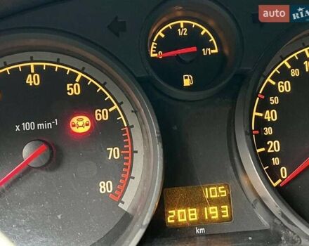 Серый Опель Зафира, объемом двигателя 1.6 л и пробегом 208 тыс. км за 6550 $, фото 77 на Automoto.ua