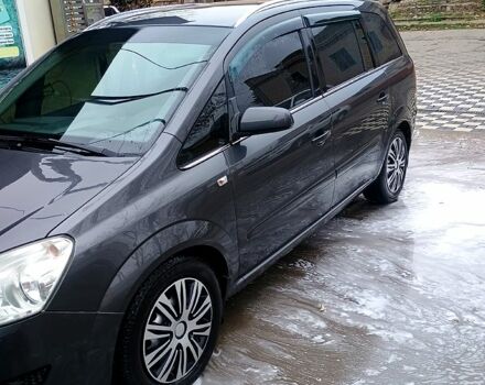 Серый Опель Зафира, объемом двигателя 1.7 л и пробегом 295 тыс. км за 7000 $, фото 3 на Automoto.ua