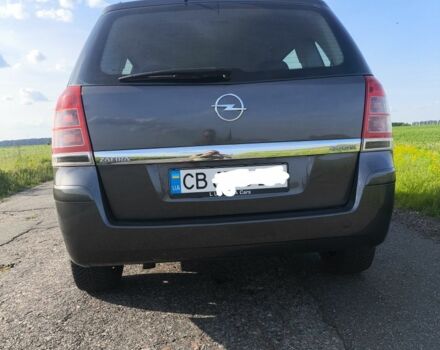 Серый Опель Зафира, объемом двигателя 1.6 л и пробегом 170 тыс. км за 6300 $, фото 10 на Automoto.ua