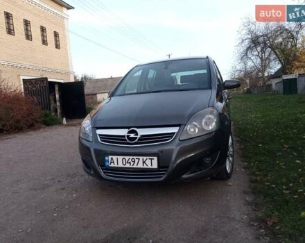 Серый Опель Зафира, объемом двигателя 1.6 л и пробегом 280 тыс. км за 6500 $, фото 11 на Automoto.ua