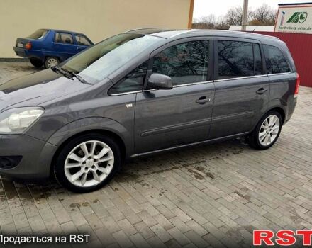 Серый Опель Зафира, объемом двигателя 1.8 л и пробегом 237 тыс. км за 6500 $, фото 4 на Automoto.ua