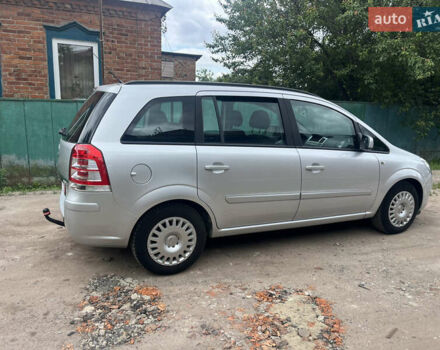 Серый Опель Зафира, объемом двигателя 1.6 л и пробегом 210 тыс. км за 6650 $, фото 10 на Automoto.ua