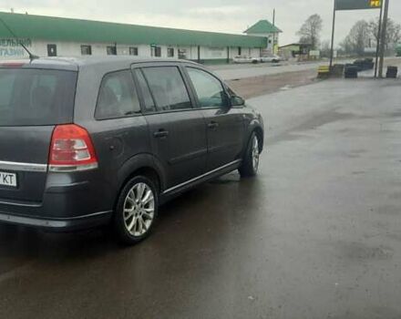 Серый Опель Зафира, объемом двигателя 1.6 л и пробегом 280 тыс. км за 6500 $, фото 5 на Automoto.ua