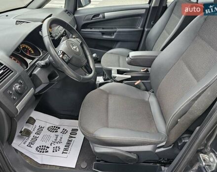 Серый Опель Зафира, объемом двигателя 1.8 л и пробегом 187 тыс. км за 6690 $, фото 11 на Automoto.ua