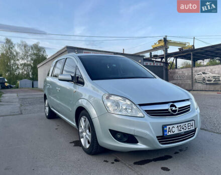 Серый Опель Зафира, объемом двигателя 1.7 л и пробегом 290 тыс. км за 7000 $, фото 14 на Automoto.ua