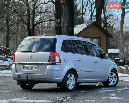 Серый Опель Зафира, объемом двигателя 1.69 л и пробегом 290 тыс. км за 6250 $, фото 16 на Automoto.ua
