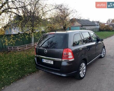 Серый Опель Зафира, объемом двигателя 1.6 л и пробегом 280 тыс. км за 6500 $, фото 10 на Automoto.ua