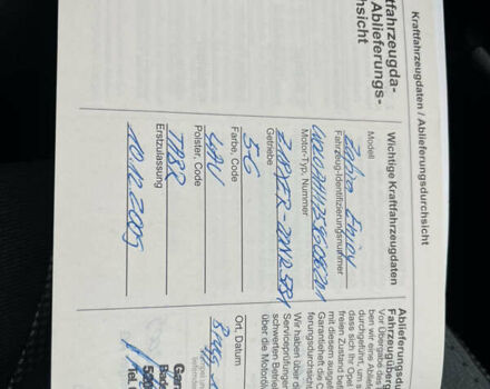 Серый Опель Зафира, объемом двигателя 1.8 л и пробегом 197 тыс. км за 7200 $, фото 27 на Automoto.ua