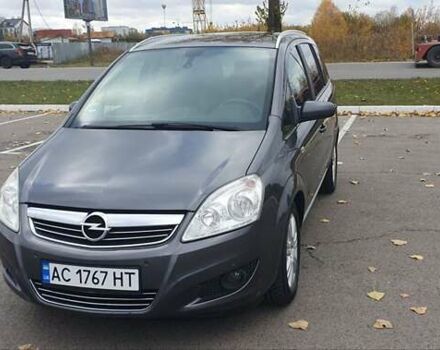 Сірий Опель Зафіра, об'ємом двигуна 1.8 л та пробігом 228 тис. км за 6500 $, фото 11 на Automoto.ua